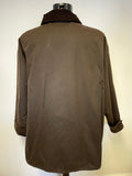 RYDALE COUNTRY CLOTHING BROWN WAX COTTON JACKET SIZE XXL