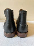 BEN SHERMAN BLACK LEATHER CHELSEA BOOTS SIZE 9.5/44