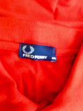FRED PERRY RED COTTON SHORT SLEEVE POLO SHIRT SIZE XXL