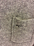 DKNY JEANS GREY WOOL JACKET SIZE L
