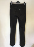 BRAND NEW KAREN MILLEN BLACK STRETCH BOOT LEG JEANS SIZE 10