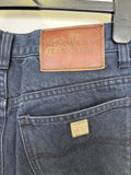 YVES SAINT LAURENT DARK BLUE STRAIGHT LEG JEANS SIZE 32W/32L