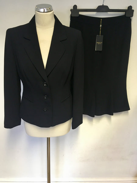 BRAND NEW PRÉCIS PETITE NAVY BLUE SKIRT SUIT SIZE 10/12