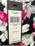 BRAND NEW BCBGMAXAZRIA MULTICOLOURED FLORAL PRINT SHORT SLEEVE SHIFT DRESS SIZE M