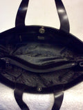 FURLA BLACK TOP HANDLE HANDBAG