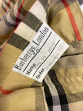 BURBERRY BEIGE COTTON BLEND BUTTON UP OVERCOAT/ MAC SIZE 50 UK 40 REG