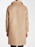 MAX MARA WEEKEND CAMEL 100% WOOL MELTON COAT SIZE 12