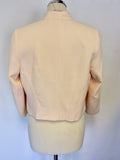 COAST PALE PEACH/BLUSH SPECIAL OCCASION JACKET SIZE 12