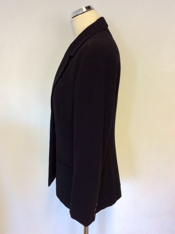 PATSY SEDDON FOR PHASE EIGHT BLACK TROUSER SUIT SIZE 12