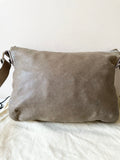 TEMPERLEY LONDON TAUPE LEATHER SILVER STUDDED SHOULDER/CROSS BODY BAG