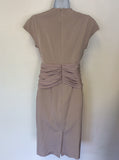 REISS MINK MADDOX PENCIL DRESS SIZE 6
