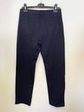 BRAND NEW JAEGER NAVY BLUE STRETCH STRAIGHT LEG JEANS SIZE 10