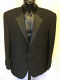 MARKS & SPENCER BLACK TUXEDO SUIT SIZE 48L/ 40W