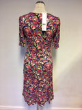 Brand New With Tags Great Plains Print Wrap Style Dress Size S