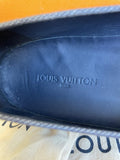BRAND NEW IN BOX LOUIS VUITTON SEASHORE DENIM BLUE ESPADRILLE PUMPS SIZE 6/39