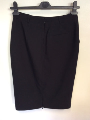 WHISTLES BLACK PENCIL SKIRT SIZE 10
