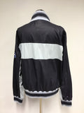 PAUL SMITH SPORT NAVY & LIGHT BLUE ZIP UP BOMBER JACKET SIZE XL