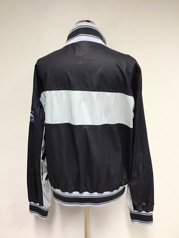 PAUL SMITH SPORT NAVY & LIGHT BLUE ZIP UP BOMBER JACKET SIZE XL