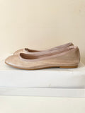 MAGELLAN GOLD LEATHER BALLERINA FLAT PUMPS SIZE 5/38