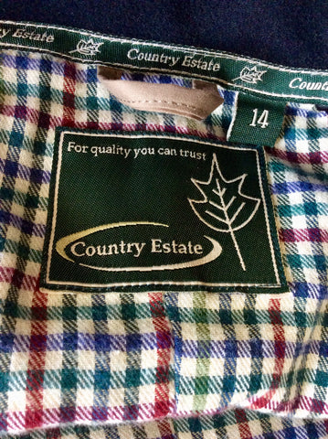 COUNTRY ESTATE LIGHT BROWN WATERPROOF RIDING COAT SIZE 14