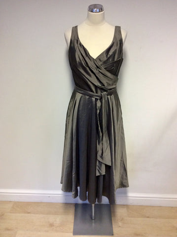 PLANET PEWTER GREY SPECIAL OCCASION DRESS SIZE 10