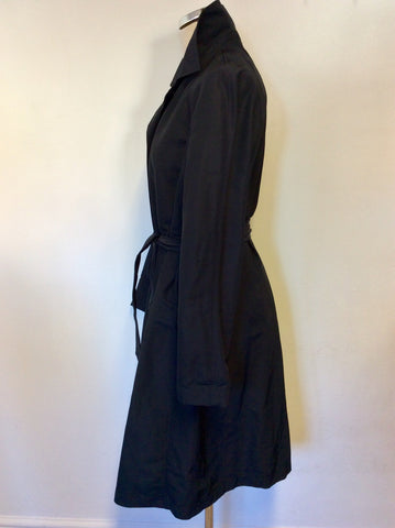 MARKS & SPENCER DARK GRAPHITE TIE BELT MAC SIZE 10