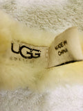 UGG CHESTNUT SHEEPSKIN EAR MUFFS ONE SIZE