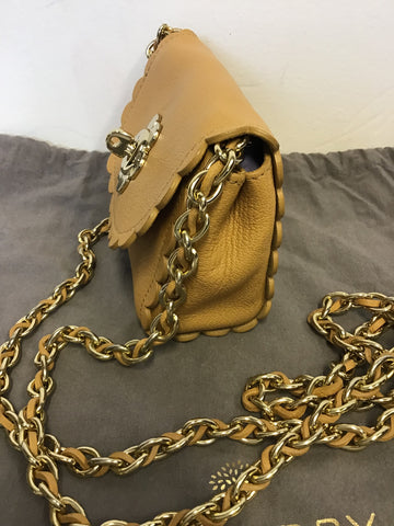 BRAND NEW MULBERRY BISCUIT MINI CECILY FLOWER BAG