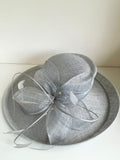 FAILSWORTH SILVER GREY WIDE BRIM  SPECIAL OCCASION HAT