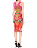 BRAND NEW TED BAKER VALEENA PAISLEY TOUCAN PRINT PENCIL DRESS SIZE 1 UK 8/10