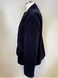 BRAND NEW JOULES NAVY BLUE CORDUROY TAILORED JACKET SIZE 18