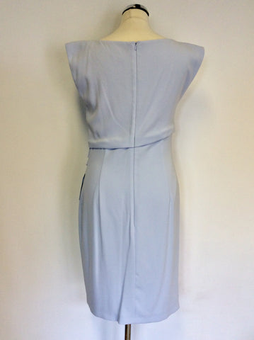 COAST PALE SKY BLUE PENCIL DRESS SIZE 14