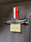 TOMMY HILFIGER NAVY BLUE & WHITE TRIM BLAZER SIZE 8 UK 12