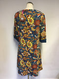 BRAND NEW BANNED APPAREL ‘DANCING DAYS’ VINTAGE INSPIRED FLORAL PRINT DRESS SIZE XL