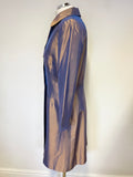 JS COLLECTIONS BRONZE TWO TONE SPECIAL OCCASION COAT SIZE 12