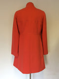 BRAND NEW MARKS & SPENCER CORAL COAT SIZE 12