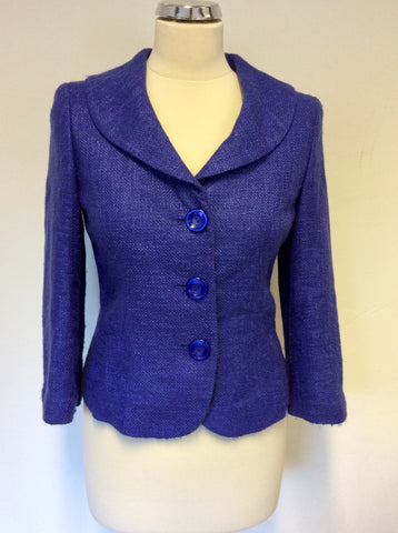 HOBBS CORNFLOWER BLUE JACKET SIZE 8