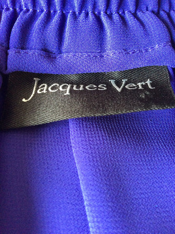 JACQUES VERT PURPLE FLOATY LONG SKIRT SIZE L
