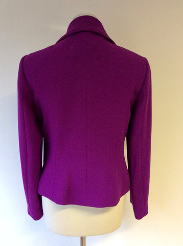 MARKS & SPENCER BRIGHT MAGENTA JACKET SIZE 12
