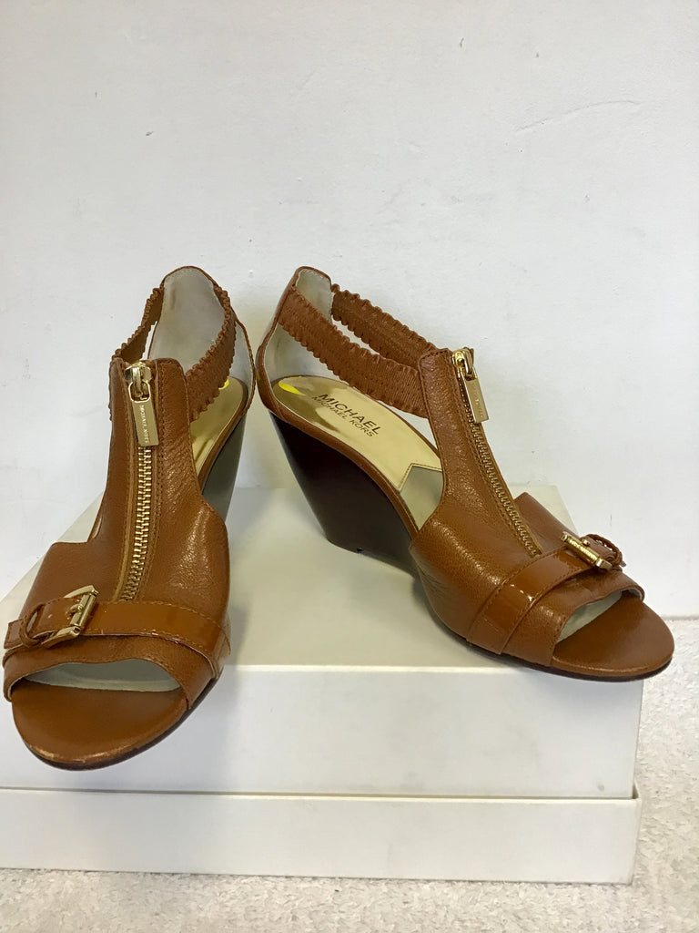 Michael kors 2025 wedge heels