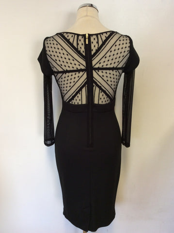 ROBERTO CAVALLI CLASS BLACK SPECIAL OCCASION DRESS SIZE 10