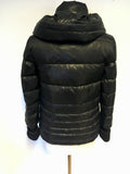 OUI MOMENTS BLACK PADDED JACKET SIZE 10