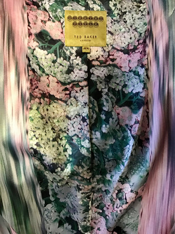 TED BAKER WORKING TITLE DARK GREY WOOL BLEND DRESS SUIT SIZE 3 UK 12