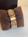 Michael Kors Bradshaw Ladies Chronograph Watch with Rose Gold Bracelet