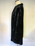 WILLE BLACK VELVET LONLINE JACKET SIZE 20