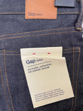 BRAND NEW GAP DARK BLUE KAIHARA JAPANESE SEVEDGE STRAIGHT LEG JEANS SIZE 32x32