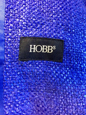 HOBBS CORNFLOWER BLUE JACKET SIZE 8
