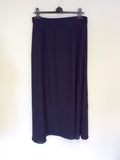 LONG TALL SALLY DARK BLUE WRAP AROUND SKIRT SIZE 16 FIT 14