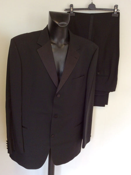 HUGO BOSS BLACK BAKER/JAZZ WOOL TUXEDO SUIT SIZE 48L/ 40W