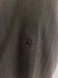 HUGO BOSS BLACK PINSTRIPE WOOL SUIT SIZE 46L/40W